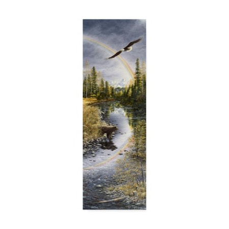 Jeff Tift 'Autumns Bounty' Canvas Art,8x24